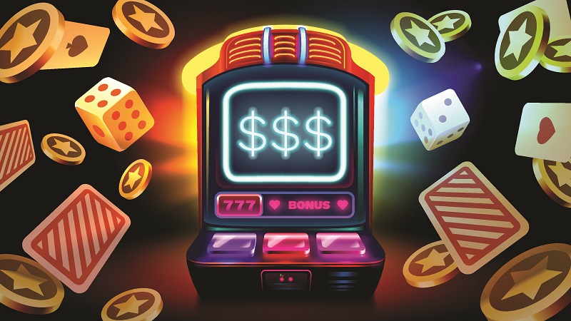 Máy đánh bạc trực tuyến sử dụng 'Máy đánh bạc trực tuyến'.
